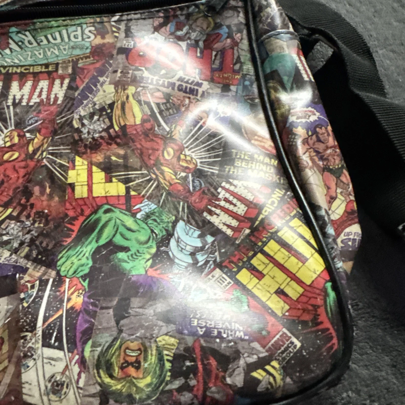 Marvel Comic Messanger Laptop Bag Shoulder Bag, image 4