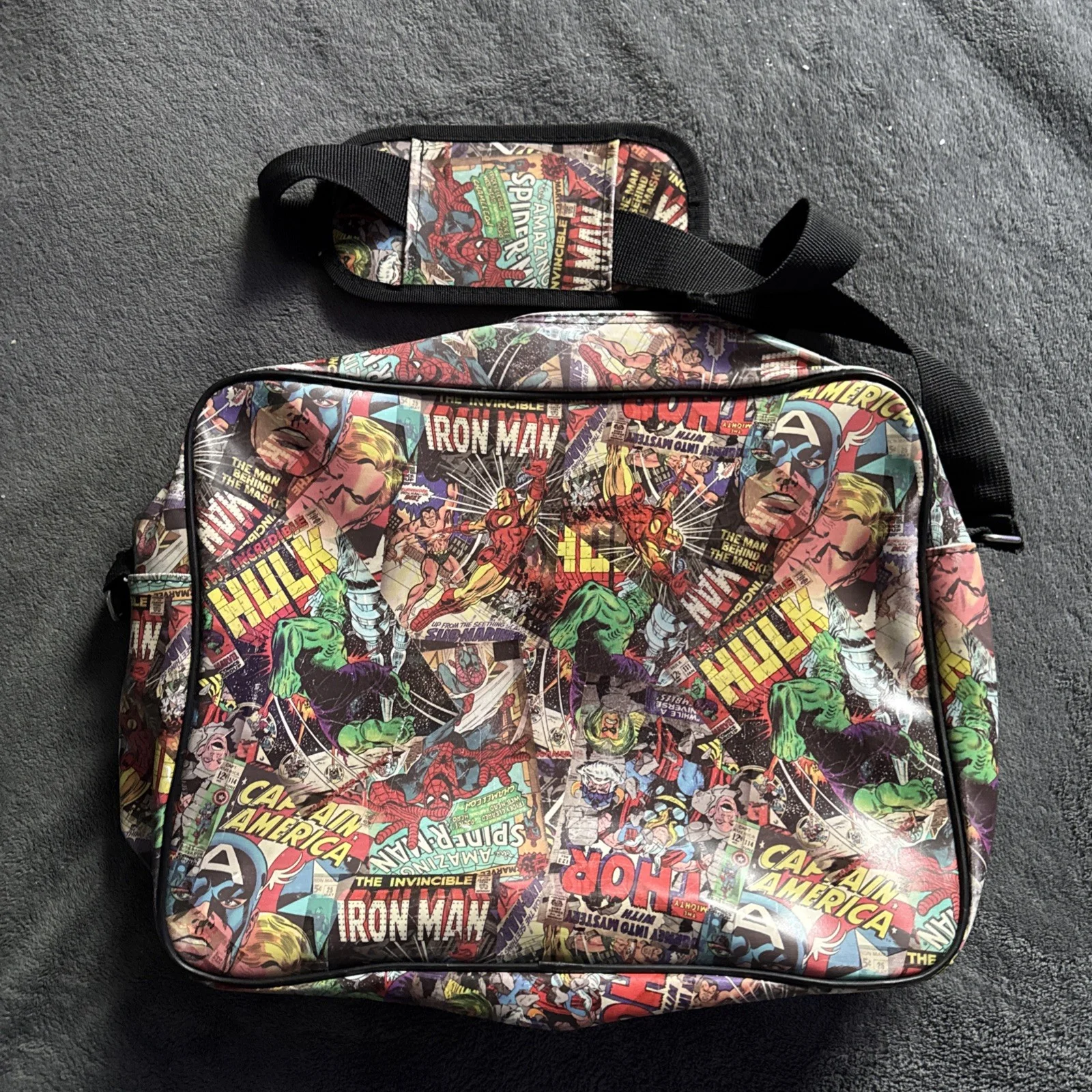 Marvel Comic Messanger Laptop Bag Shoulder Bag, image 5