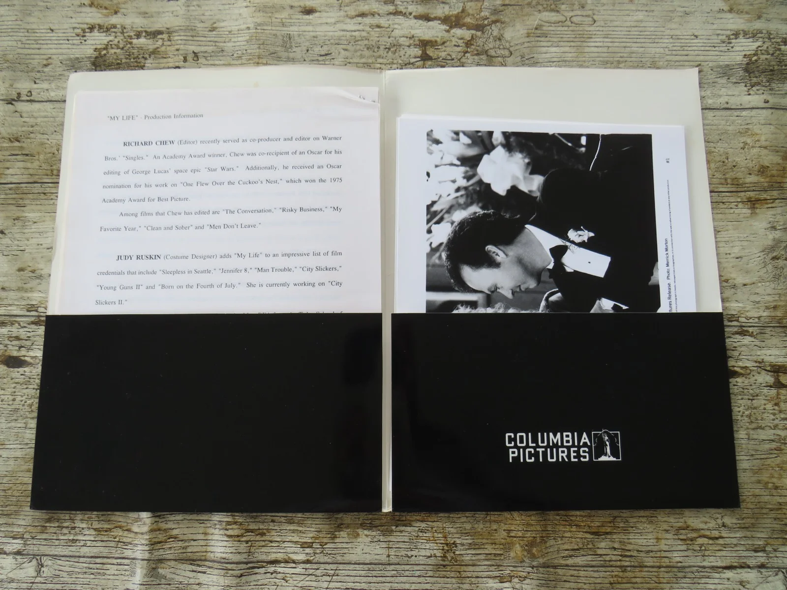 MY LIFE ORIGINAL 1993 CINEMA FILM MOVIE PRESS KIT Michael Keaton 9 PHOTOS, изображение 2