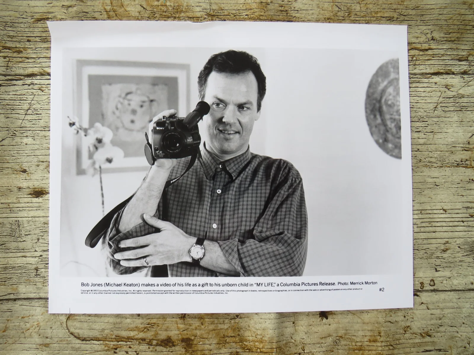 MY LIFE ORIGINAL 1993 CINEMA FILM MOVIE PRESS KIT Michael Keaton 9 PHOTOS, изображение 5