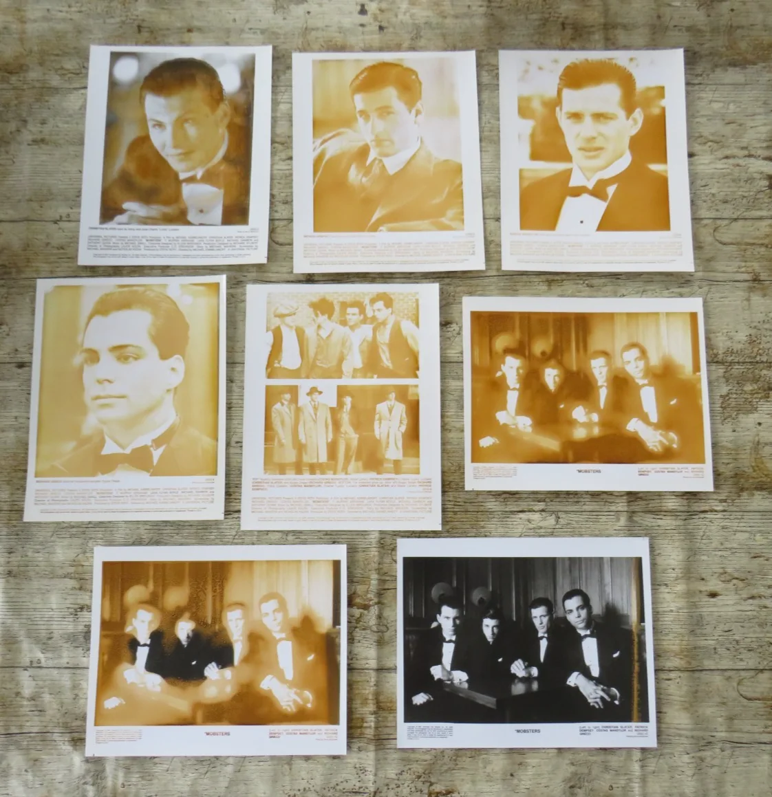 MOBSTERS ORIGINAL 1991 CINEMA FILM MOVIE PRESS KIT Christian Slater 8 PHOTOS, изображение 4