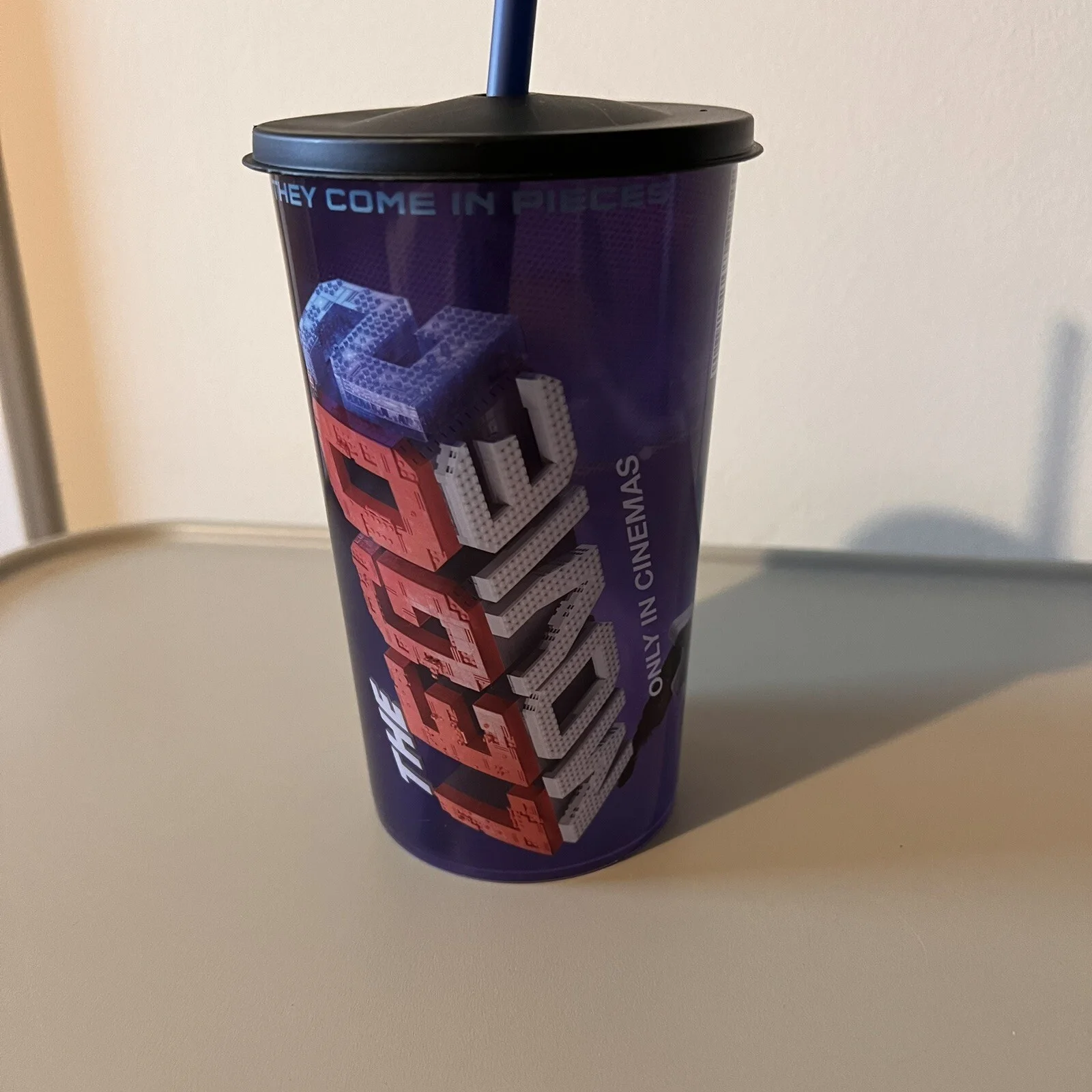 The Lego Movie 2 Promo Cinema Cup - New Unused Meet Batman - BN, изображение 2