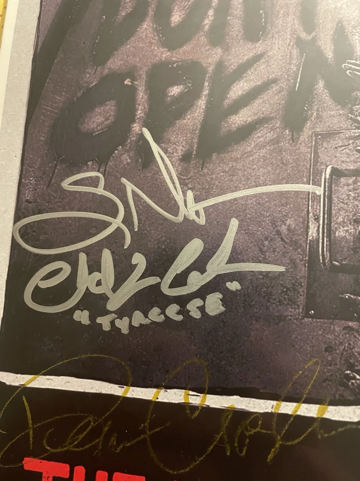 The Walking Dead 11x17 Autographed Mini Poster, image 2