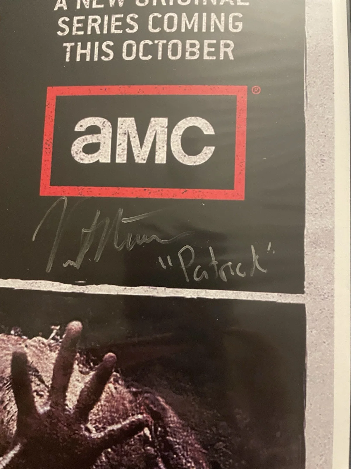The Walking Dead 11x17 Autographed Mini Poster, image 5
