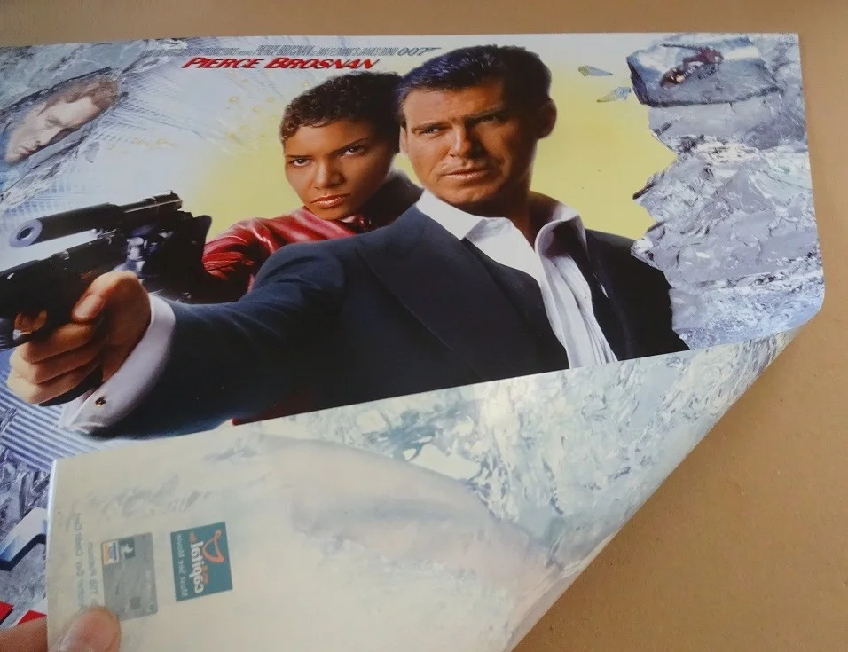 Die Another Day Original 2002 Double Side Quad Movie Poster 40" x 30" Brosnan, image 2
