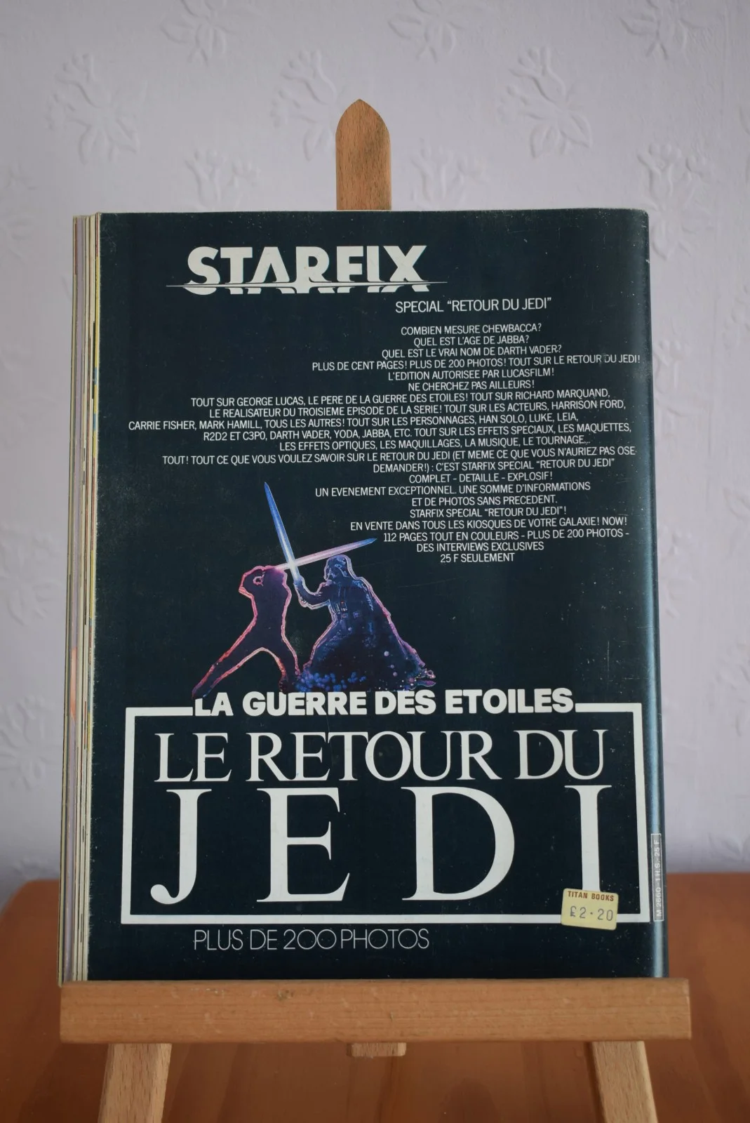 Starflix No 10 December 1983 Feature James Bond Never Say Never Again-French edt, изображение 2
