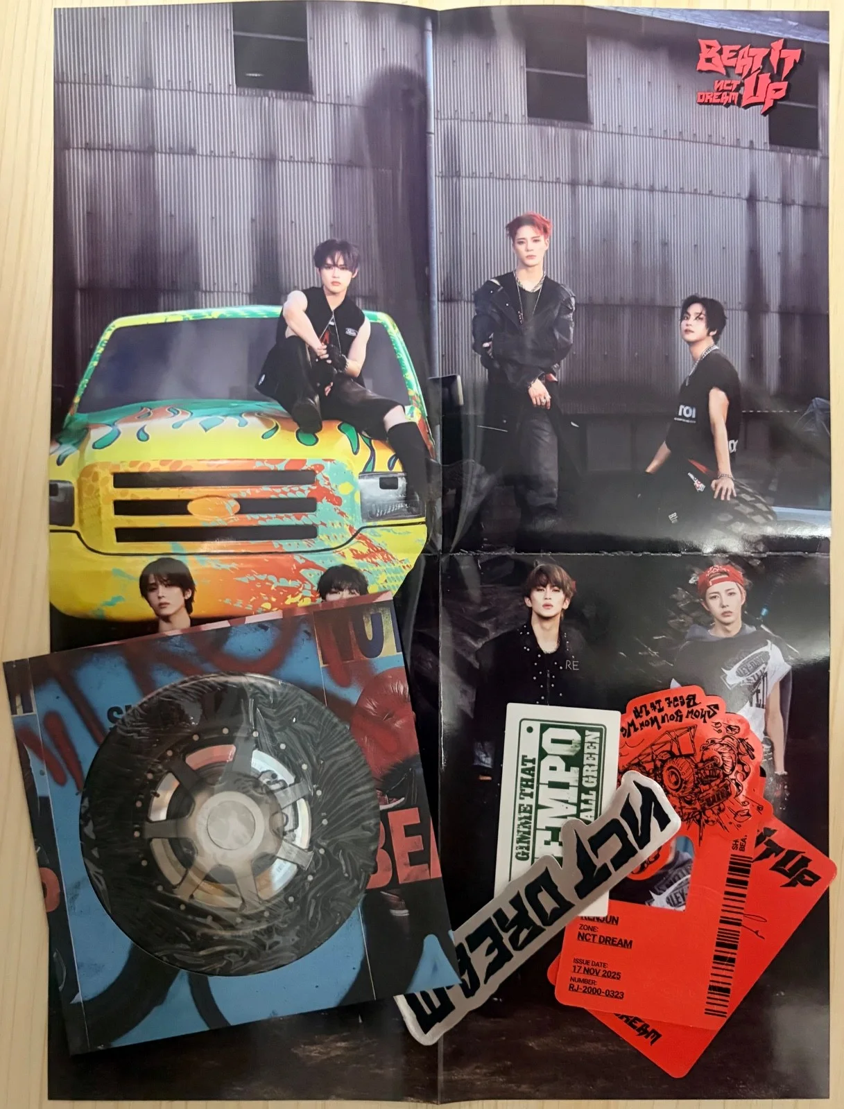 [Signed] NCT DREAM BEAT IT UP Promo Album 6 Members Autographed Not For Sale, изображение 2