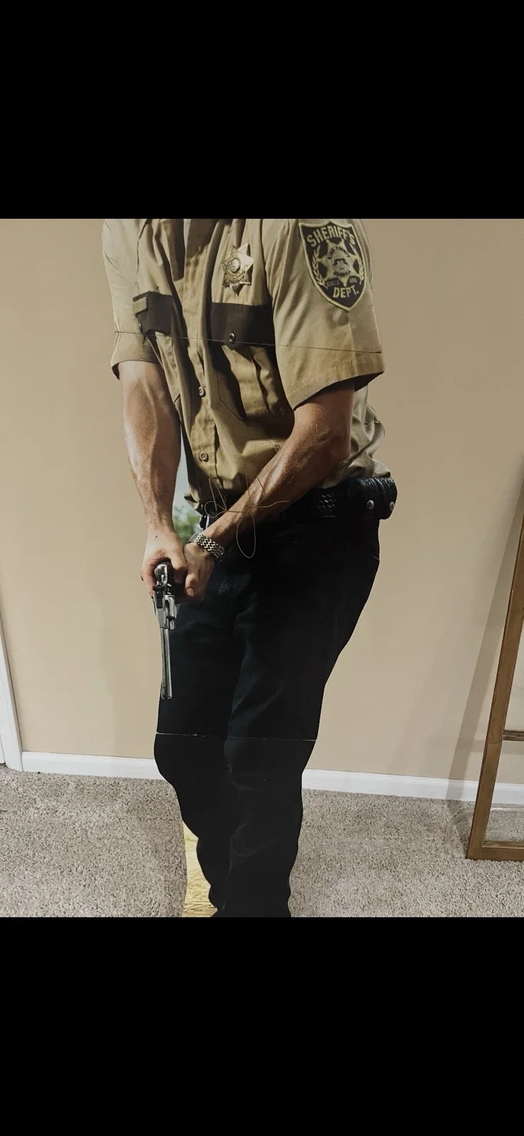 Andrew Lincoln signed stand up cardboard The Walking Dead Rick Grimes TWD .., image 3