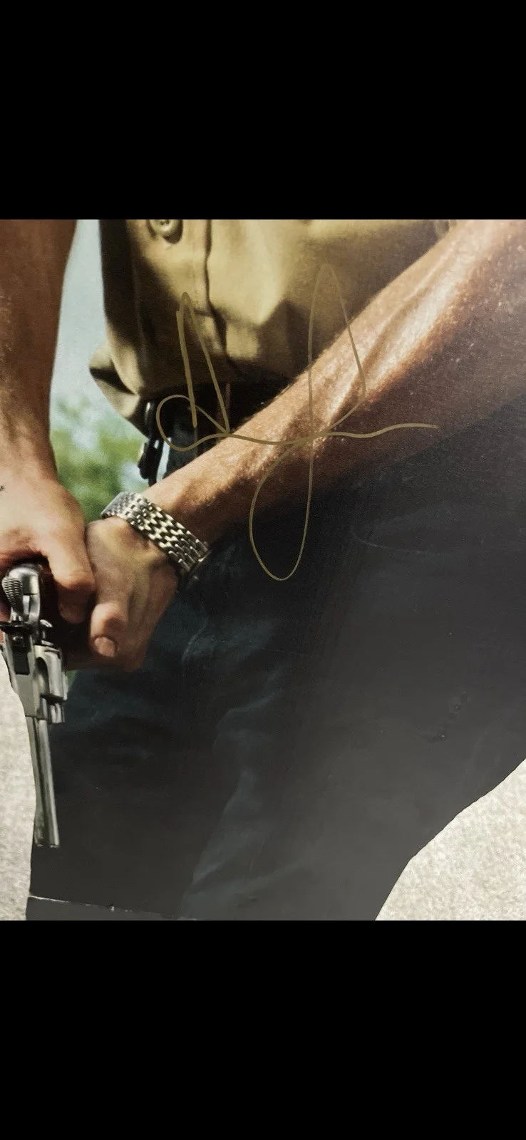 Andrew Lincoln signed stand up cardboard The Walking Dead Rick Grimes TWD .., image 4