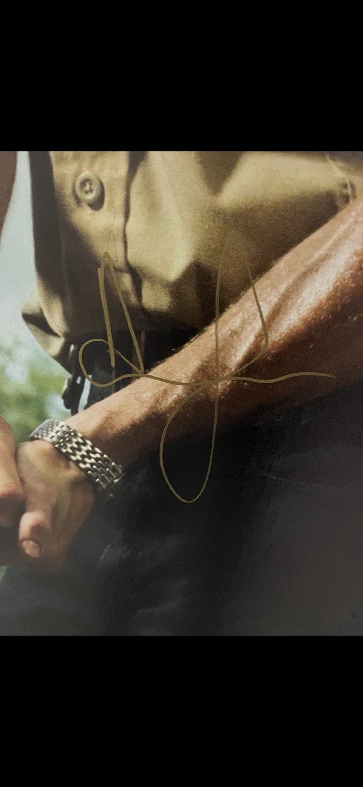 Andrew Lincoln signed stand up cardboard The Walking Dead Rick Grimes TWD .., image 5