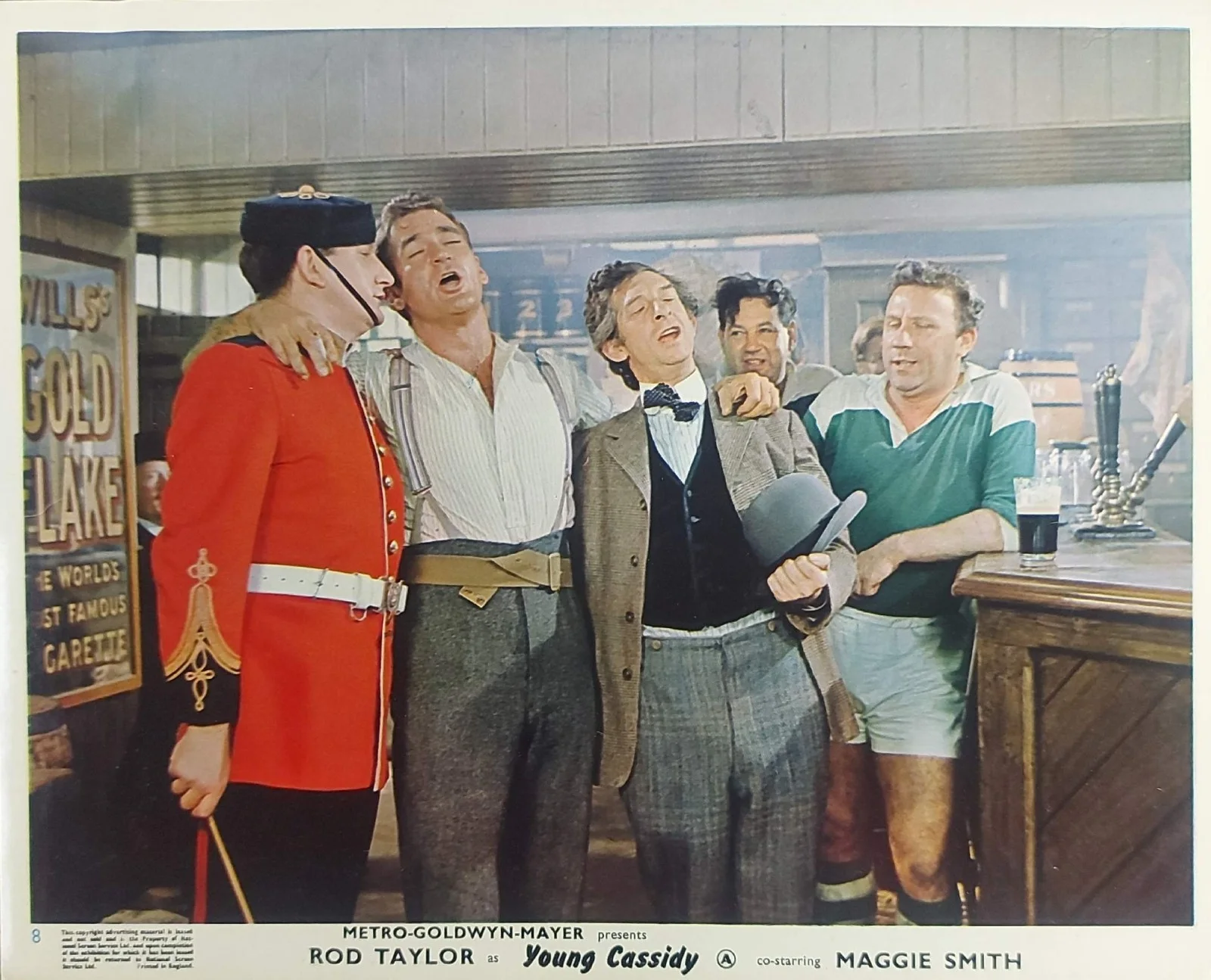 YOUNG CASSIDY ORIGINAL UK FOH LOBBY CARDS SET 1965, image 4
