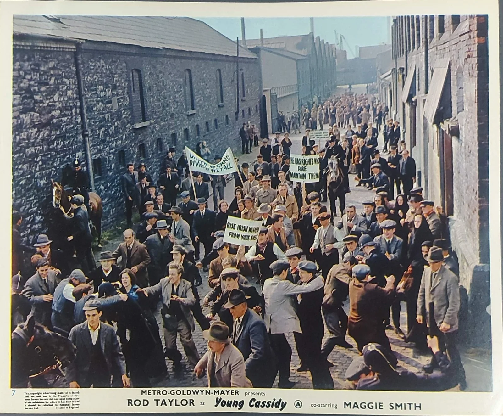 YOUNG CASSIDY ORIGINAL UK FOH LOBBY CARDS SET 1965, image 5
