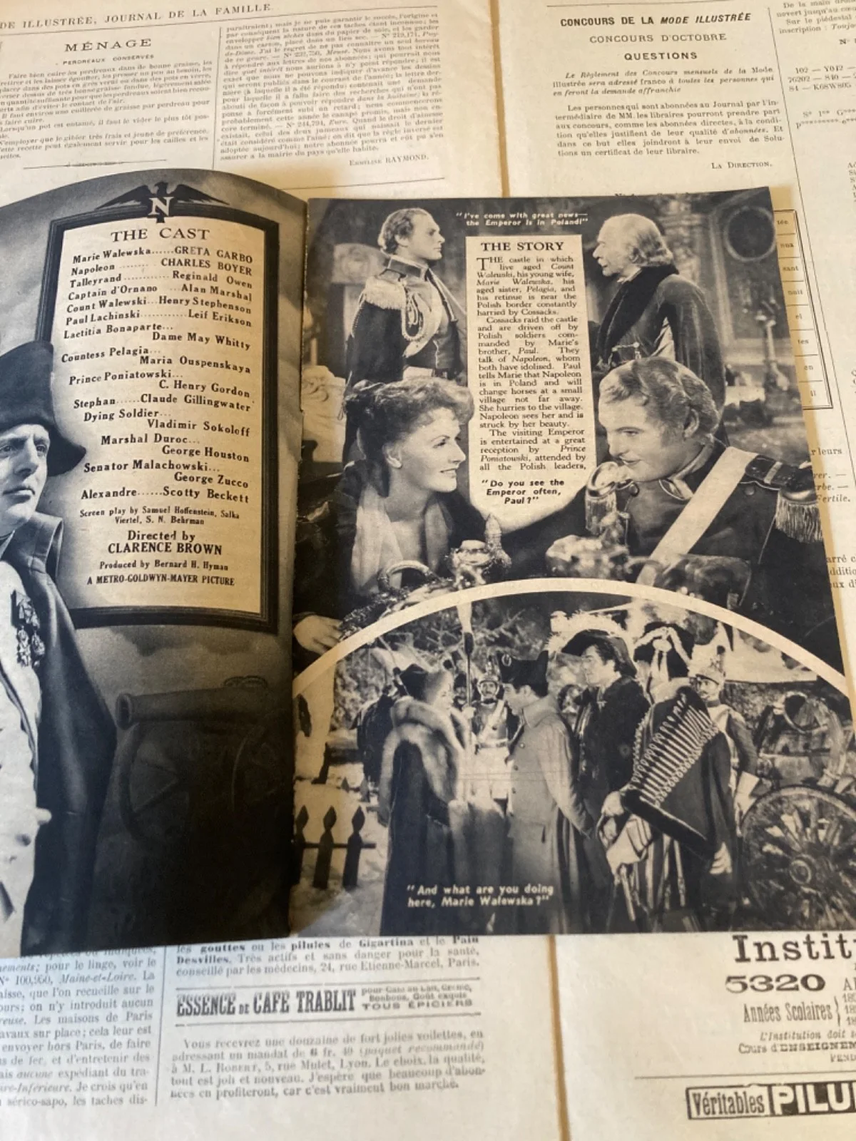 Greta Garbo 1930s Souvenir Programme VintageOld Hollywood, image 3