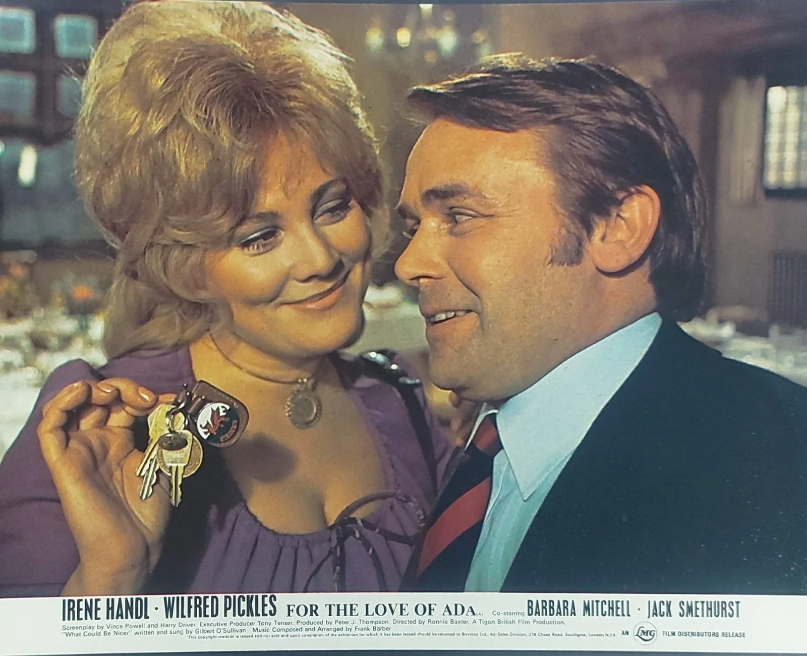 FOR THE LOVE OF ADA ORIGINAL UK FOH LOBBY CARDS SET 1972, изображение 5