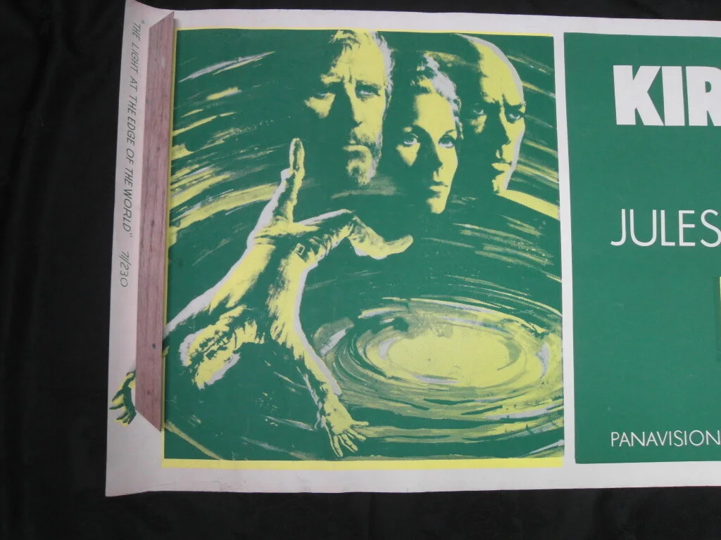 THE LIGHT AT THE EDGE WORLD, LARGE Original Vintage Film Poster VERY RARE, изображение 2