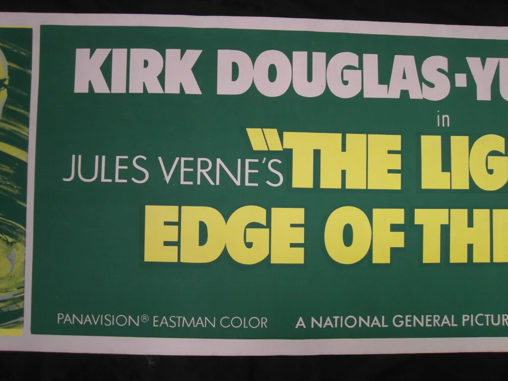 THE LIGHT AT THE EDGE WORLD, LARGE Original Vintage Film Poster VERY RARE, изображение 3