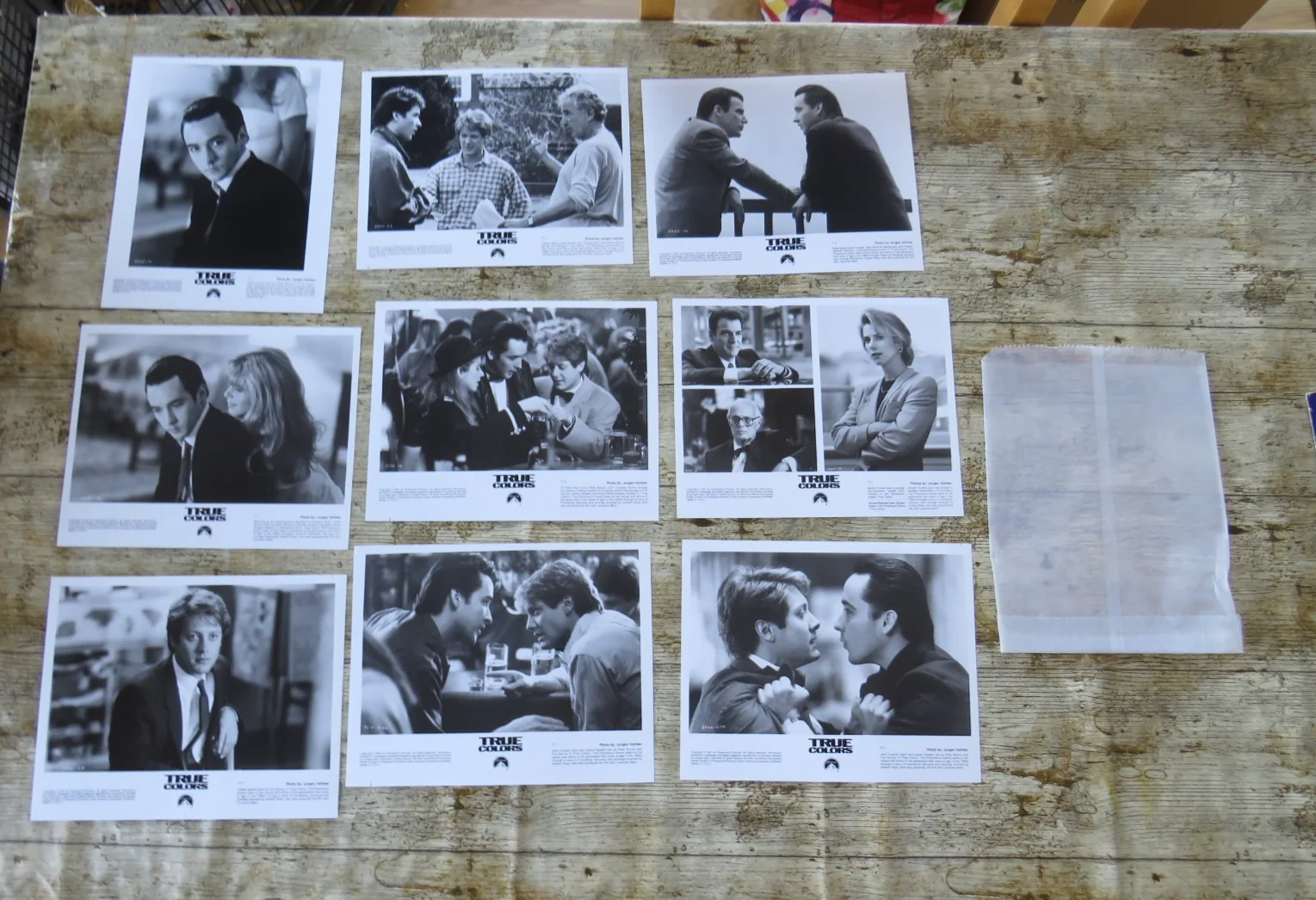 TRUE COLORS ORIGINAL 1991 CINEMA FILM MOVIE PRESS KIT John Cusack 9 PHOTOS /INFO, изображение 5
