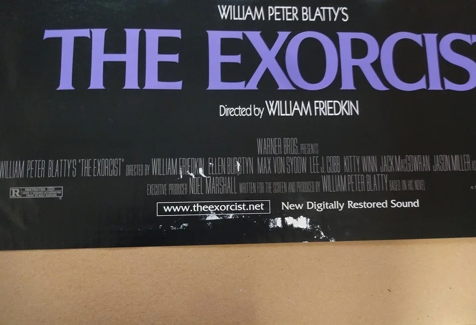 The Exorcist 1 Sheet Movie Poster 40"x27" A 1973 Movie Classic With Linda Blair, изображение 2