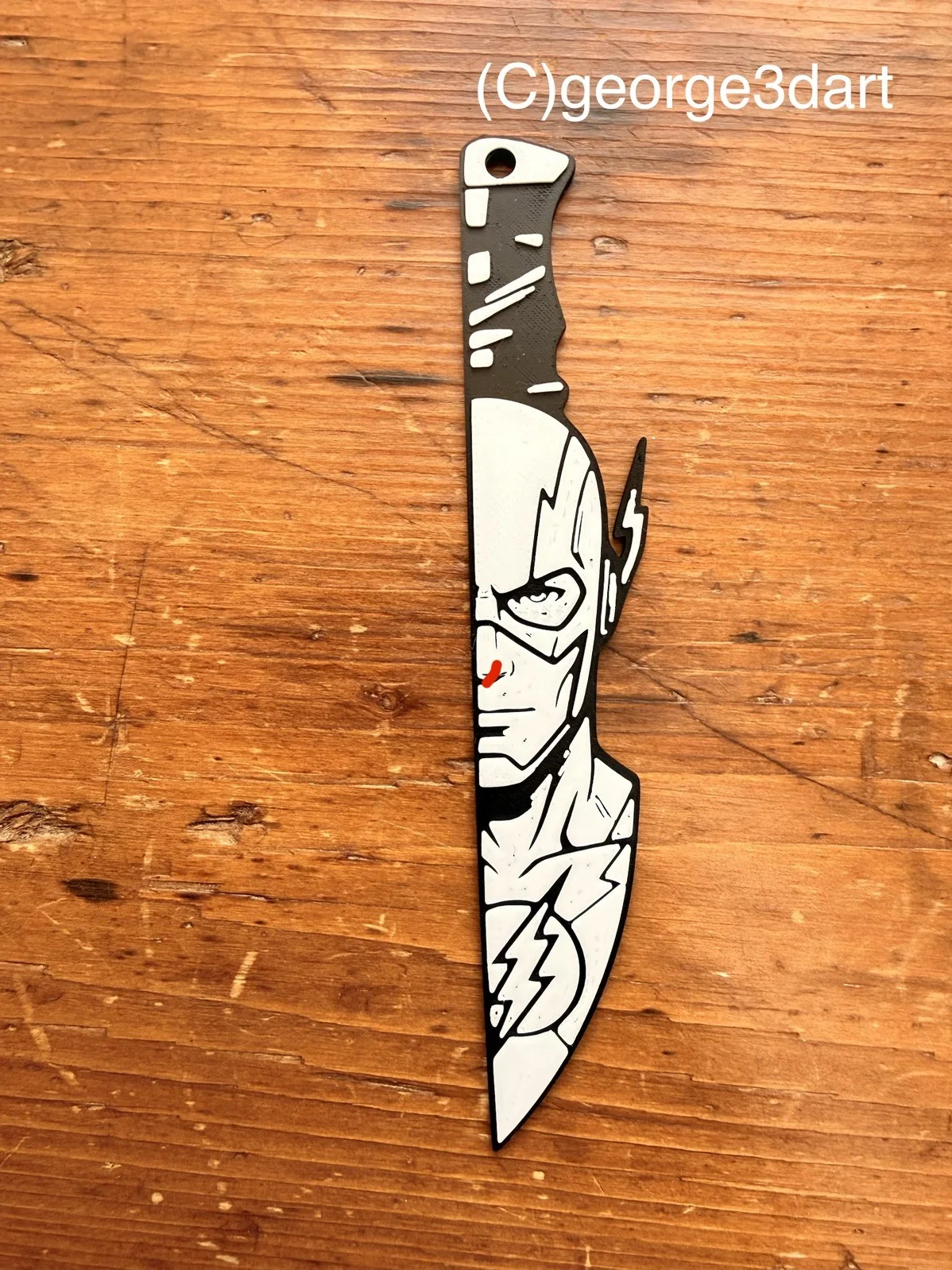 DC Justice League Inspired 3D Print Bookmark / Keychain / Decor / Backpack Charm, image 5