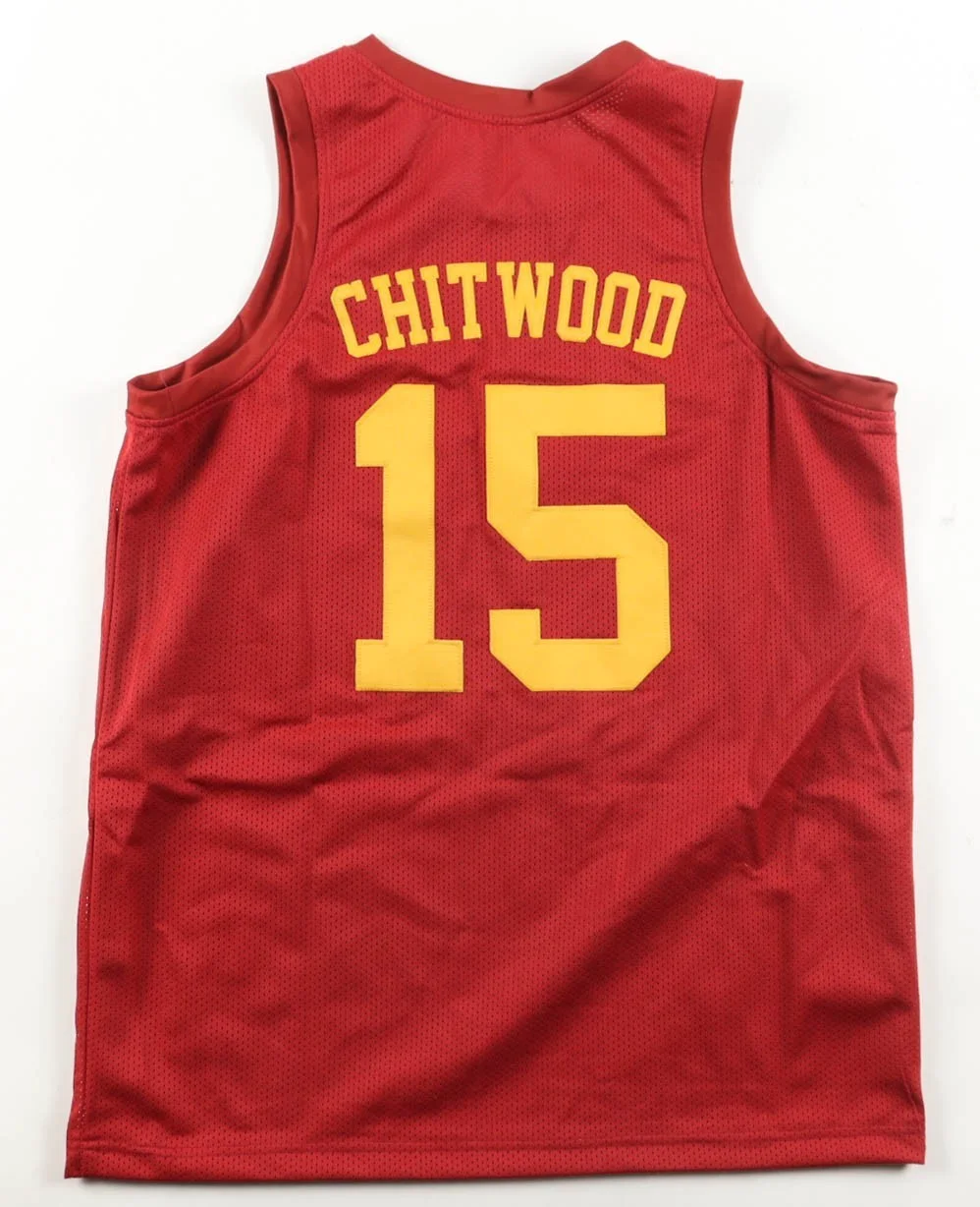 Maris Valainis / Jimmy Chitwood — Hoosiers Signed Chitwood Jersey 1986 Movie / Signed by 7 Cast Members/Beckett QR, изображение 3