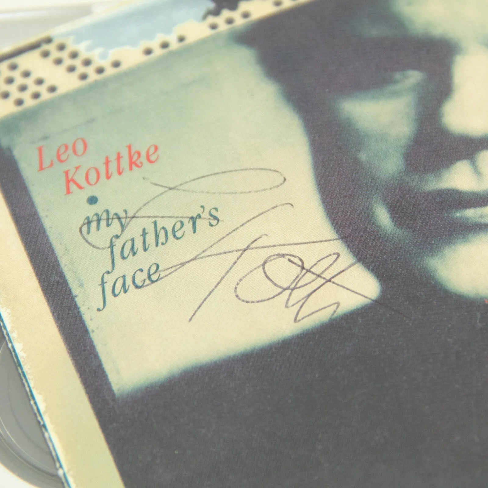 Leo Kottke My Father's Face CD *Signed Autographed* Folk Guitar Album, image 2
