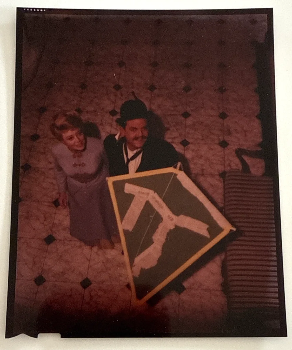 1963 MARY POPPINS - Production Used Film Cell - Glenis Johns & David Tomlinson, изображение 4
