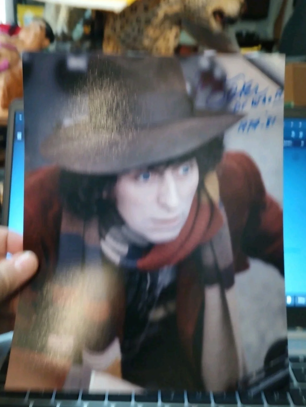 Tom Baker Hand Signed Autograph Photo From TV Show Dr Who 1974-81, image 3