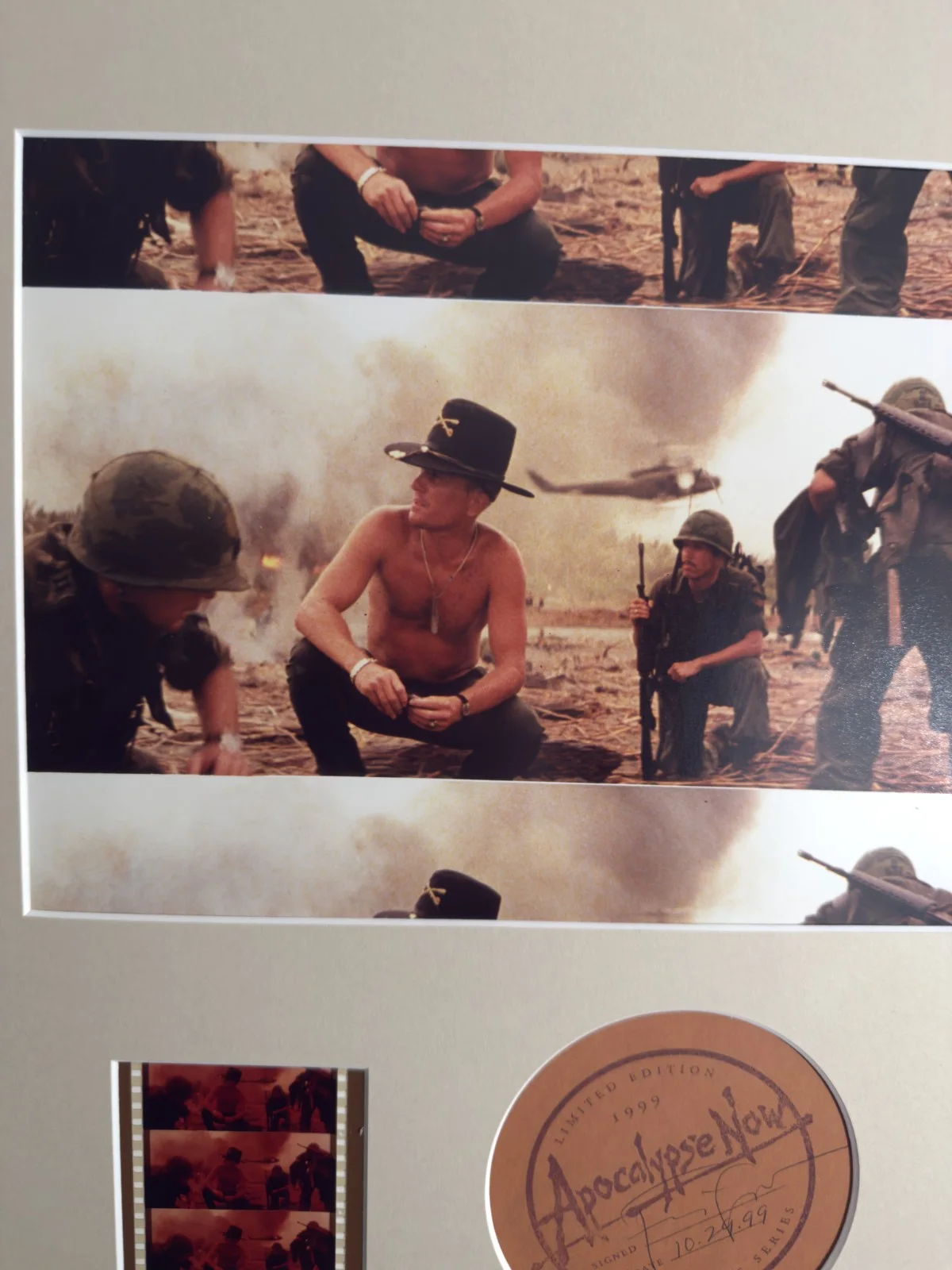 Francis Ford Coppola — Francis Ford Coppola Signed Apocalypse Now Film Cell Display Robert Duvall, изображение 3