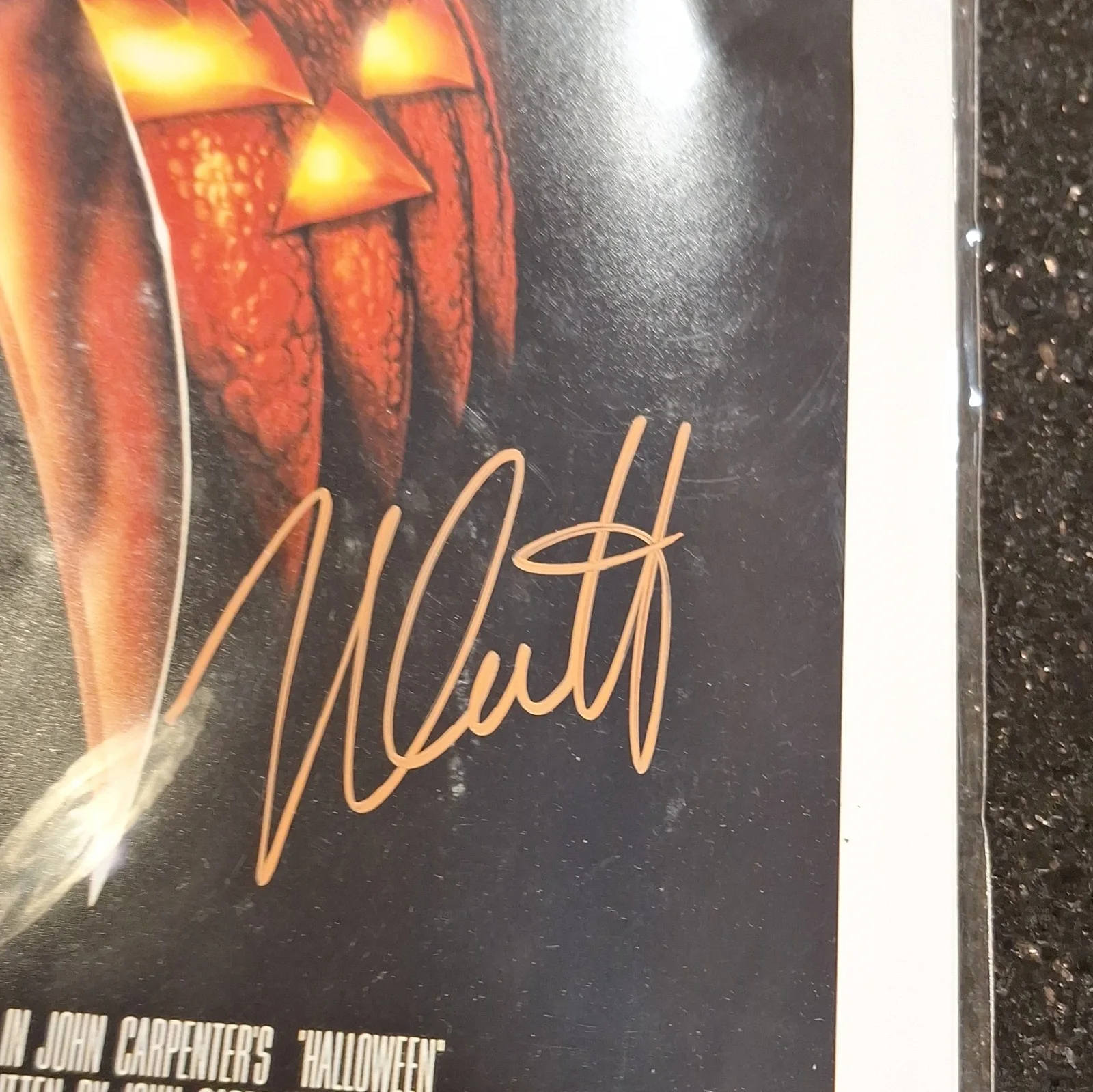 Nick Castle — Nick Castle Signed Halloween Original 11x14 Photo PSA Authenticated, image 2