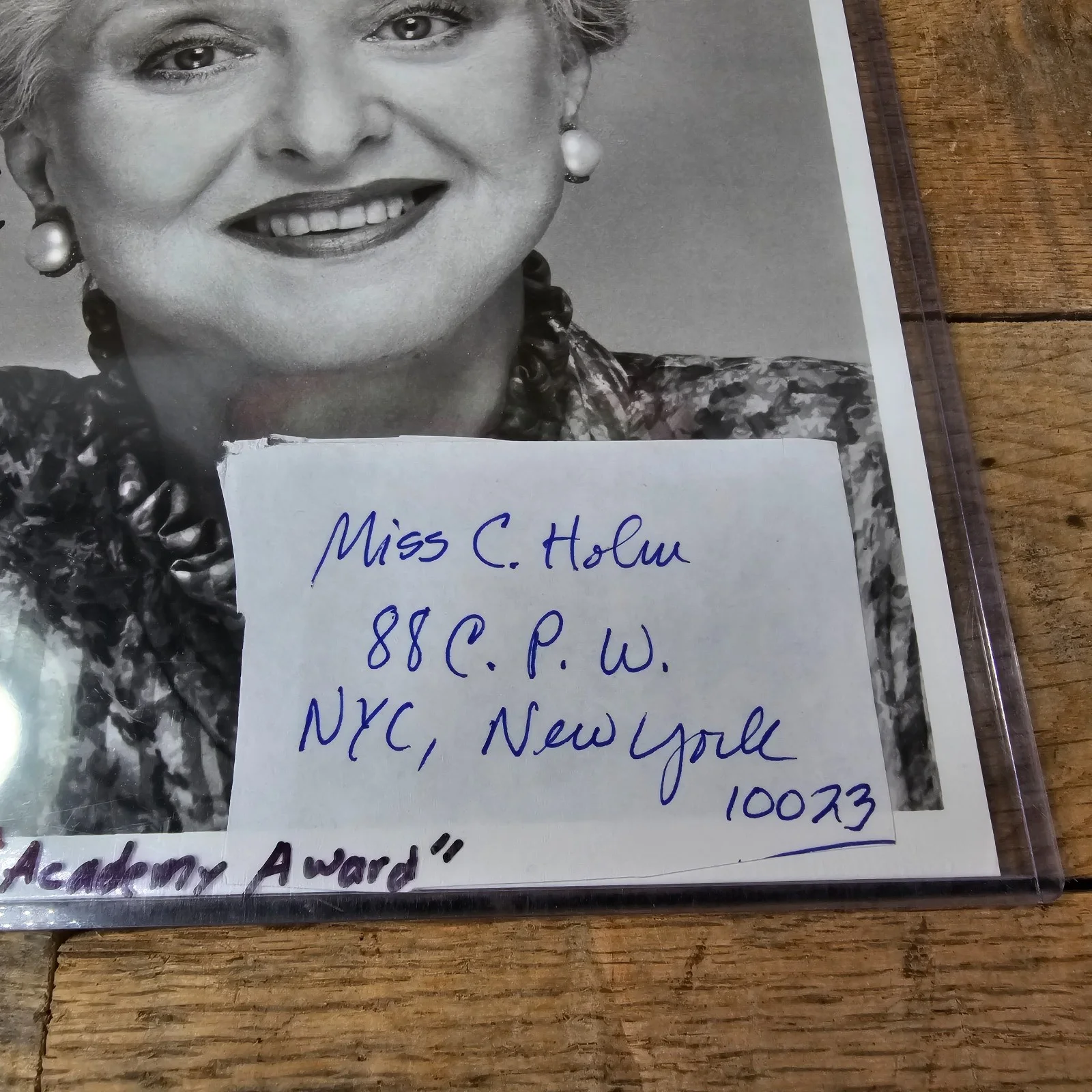 Celeste Holm — Celeste Holm Signed 8x10 Photo Autograph Academy Award Actress Vintage, image 3