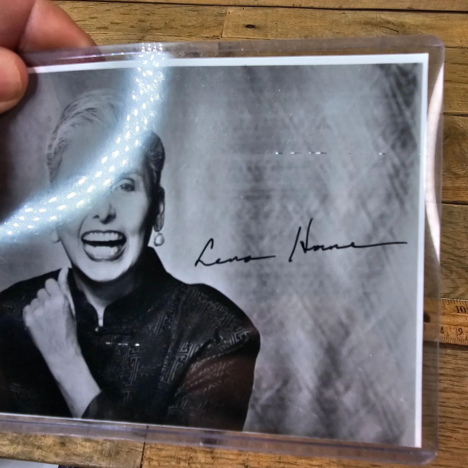 Lena Horne — Lena Horne Signed Black White Publicity Photo Autograph Vintage Portrait, изображение 2