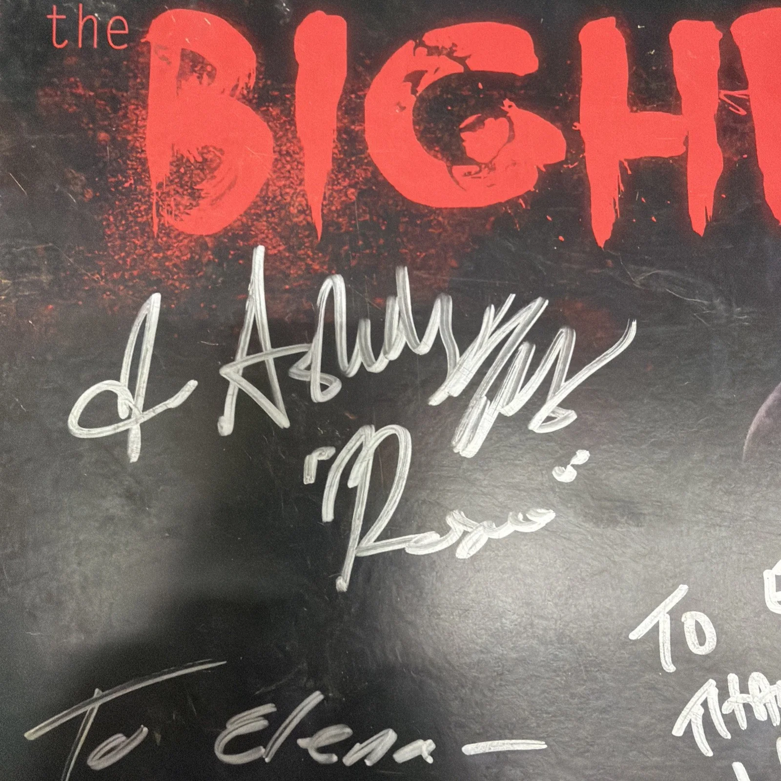 Edward Lee’s - The Bighead Signed By Cast Poster, image 2