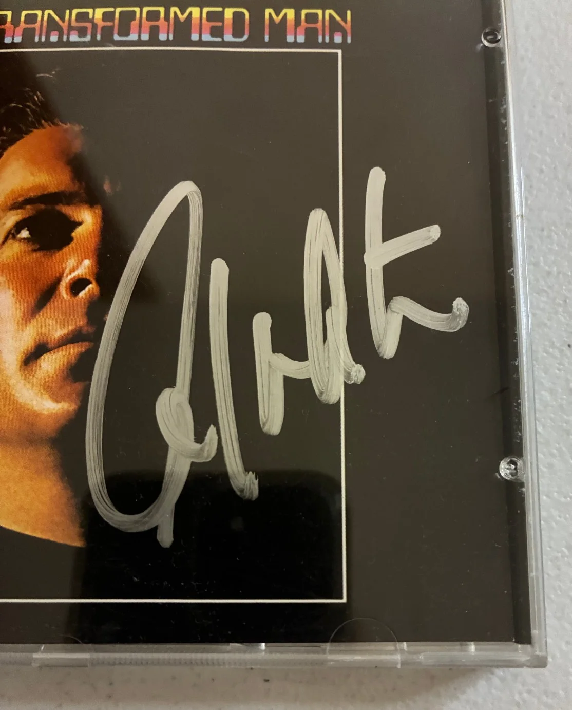 William Shatner Signed Star Trek The Transformed Man CD Cover Autograph Auto, image 2