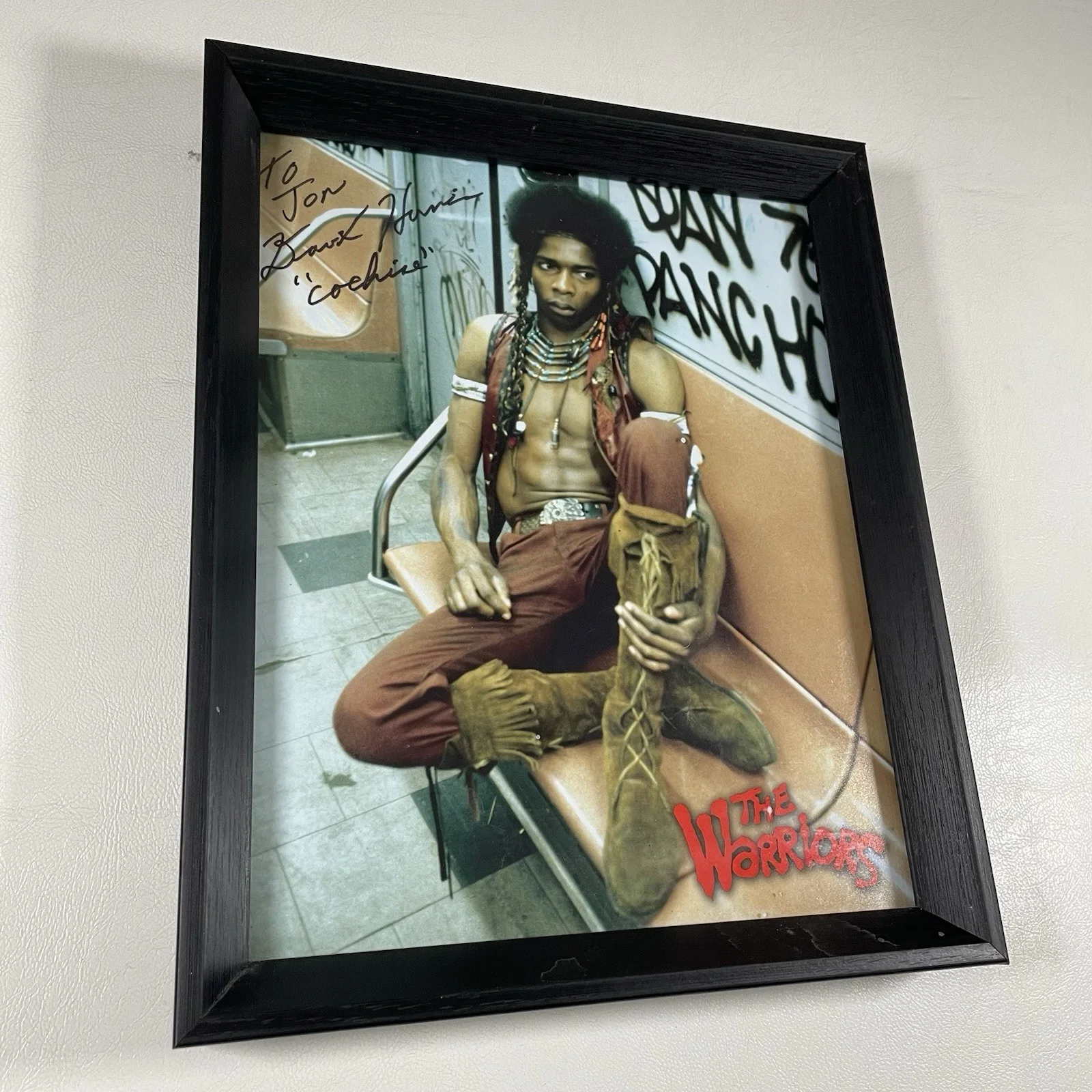 David Harris Cochise — The Warriors Signed Photo David Harris Cochise 1979 Film Framed Movie Autograph, изображение 4