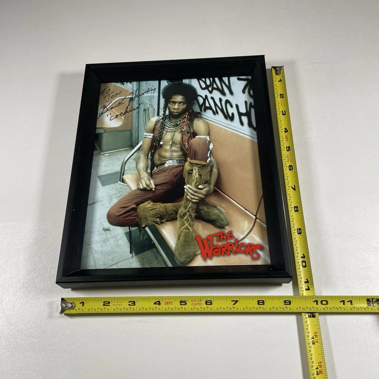David Harris Cochise — The Warriors Signed Photo David Harris Cochise 1979 Film Framed Movie Autograph, изображение 5