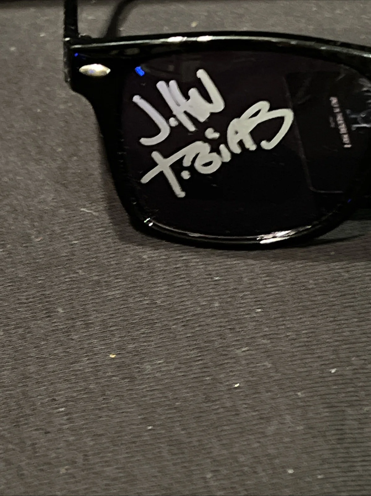John Tobias — John Tobias Signed Autograph Sketch Mortal Kombat Sunglasses Beckett Certified, изображение 2