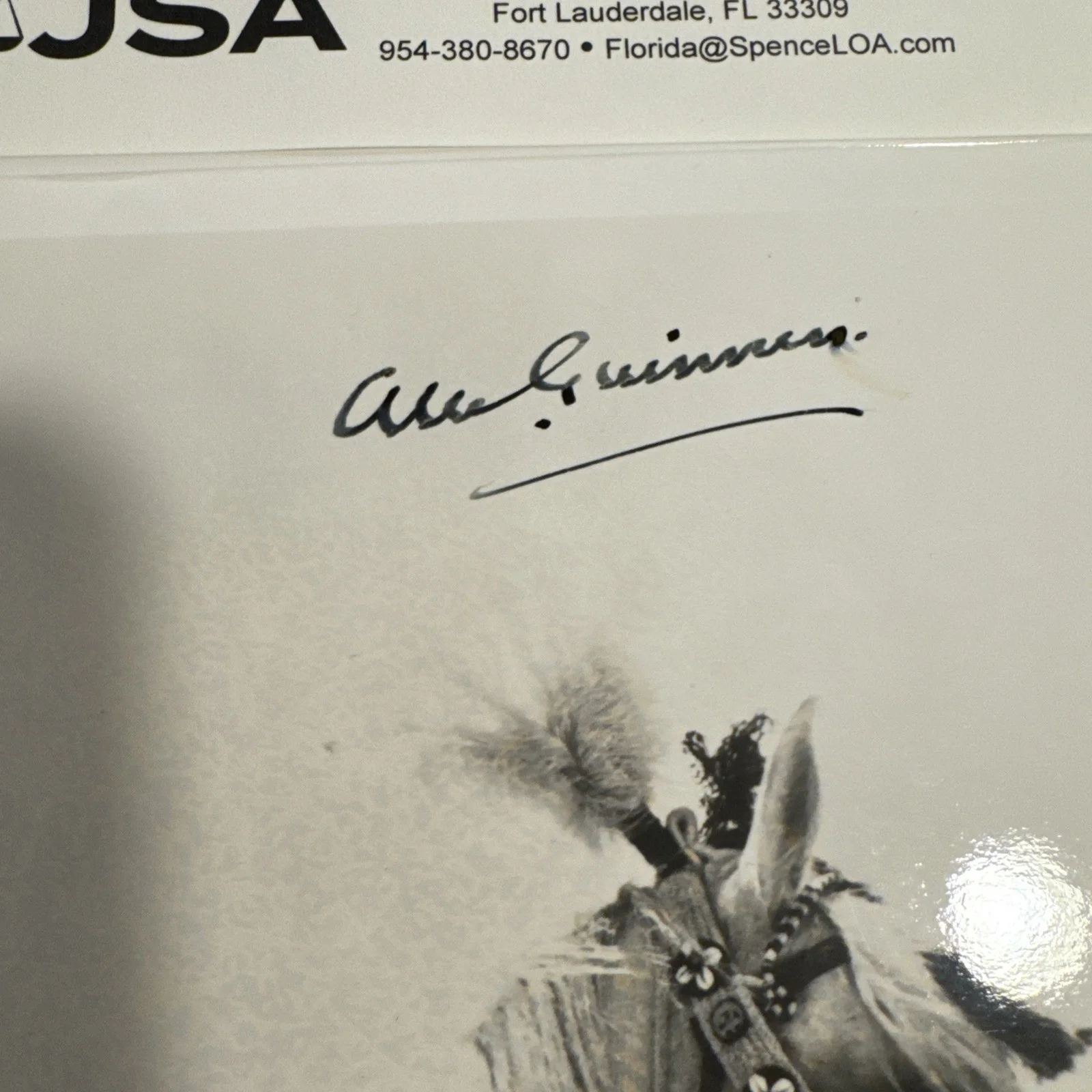 Alec Guinness — ALEC GUINNESS "Lawrence Of Arabia" 8X10 Signed Autographed Photo 8x10 STAR WARS, изображение 2