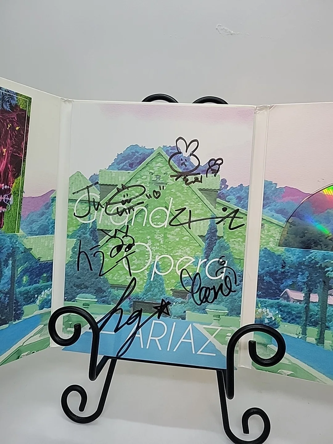 ARIAZ OP1 GRAND OPERA2019 Signed Copy Photo Book Photo Cards Cd Pre-owned, изображение 4