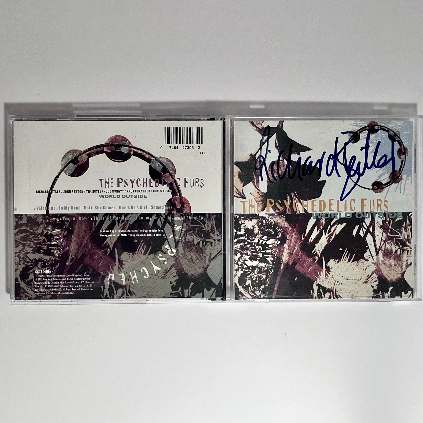 RICHARD BUTLER Signed Liner Notes / Lead Singer PSYCHEDELIC FURS, Pretty in Pink, image 3