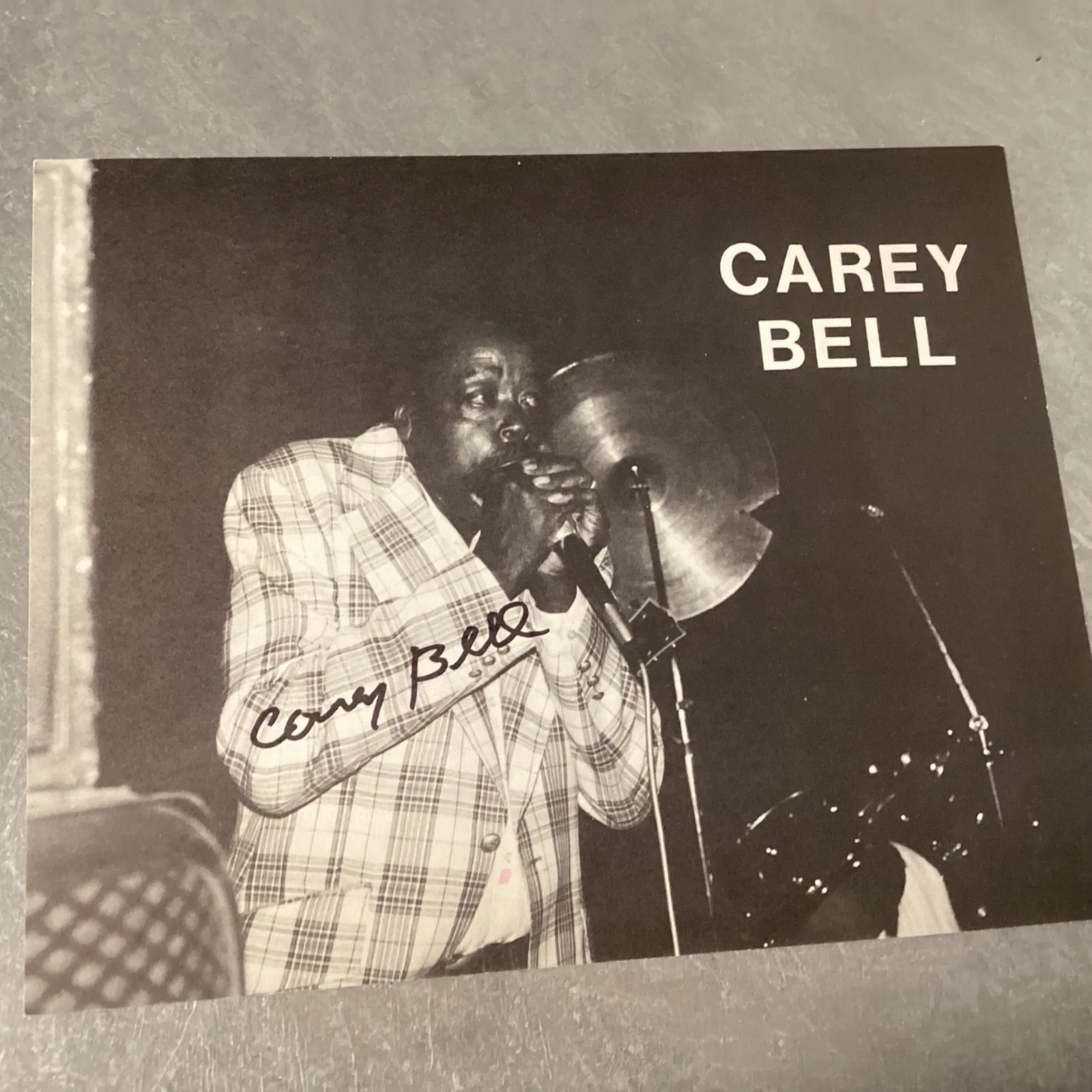 CAREY BELL Autographed Promo Photo Signed 8x10 Chicago Blues Harmonica, image 2