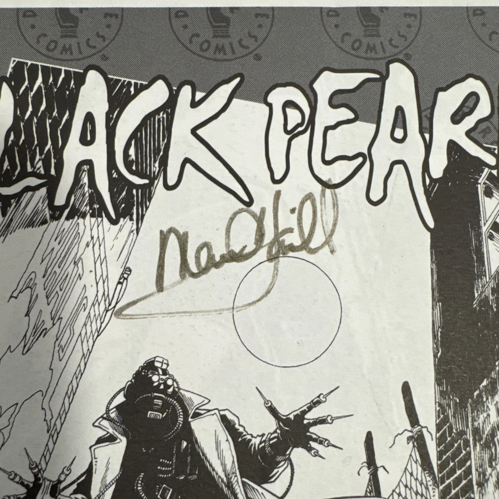 Mark Hamill, Eric Johnson — Mark Hamill Signed Black Pearl Comic Pamphlet JSA LOA Luke Skywalker Star Wars, image 2