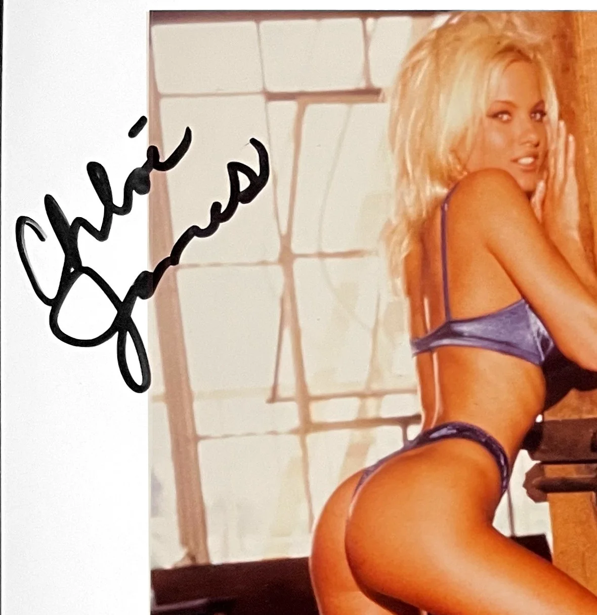 Chloe Jones (1975-2005) - Adult Model - Adult Actress - Autographed Photo Set, изображение 5
