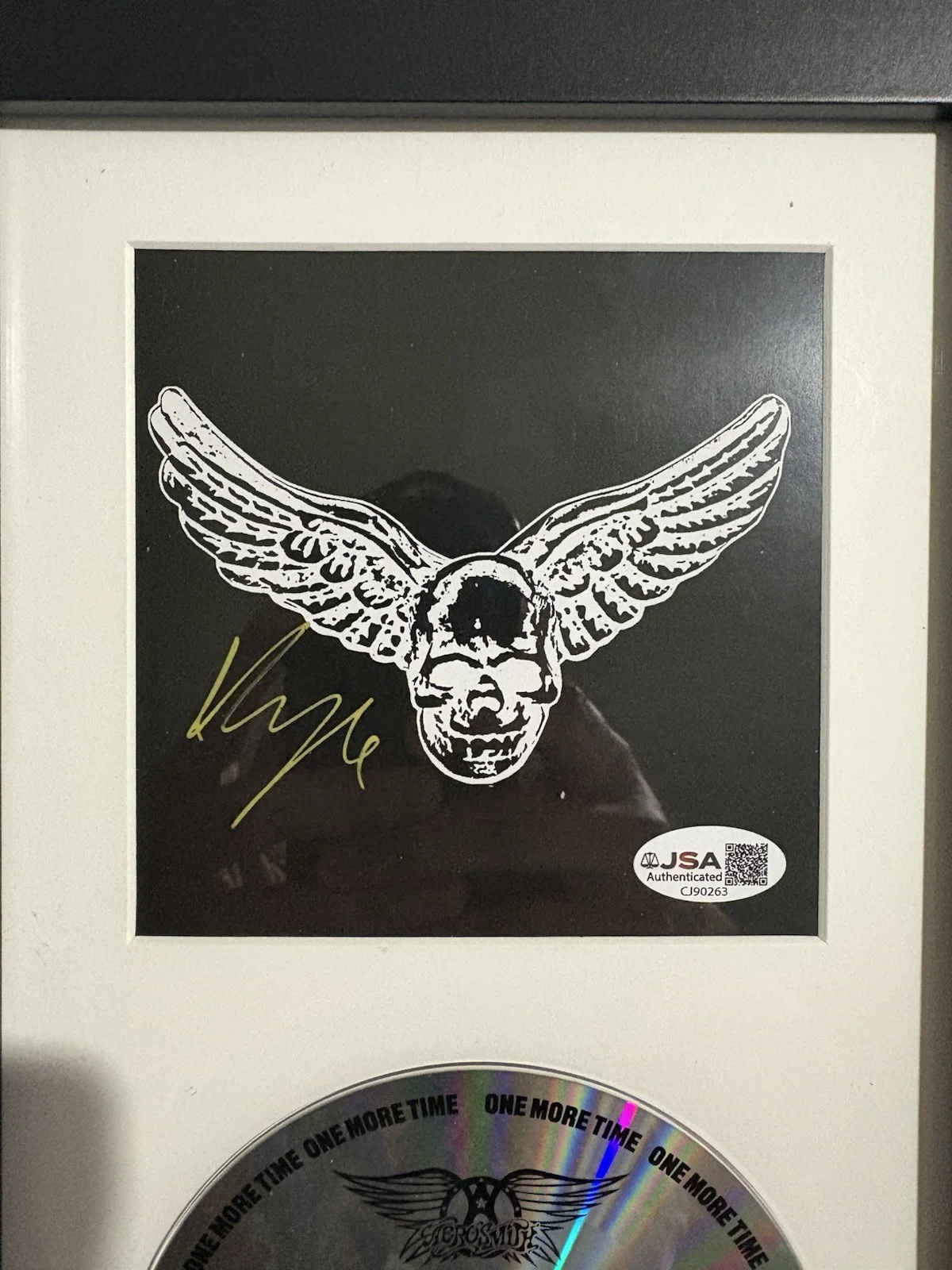 Yungblud Signed One More Time EP Aerosmith Insert FRAMED JSA COA, image 4