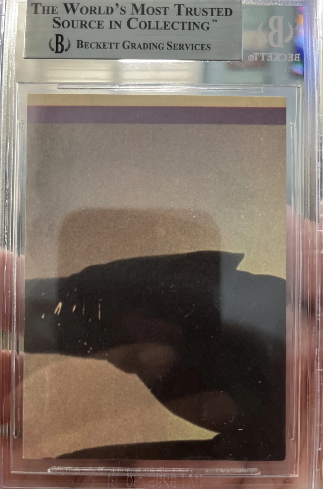 Jack Ohalloran — JACK OHALLORAN SIGNED 1980 SUPERMAN 2 Sticker #4 NON Auto AUTOGRAPH Beckett BAS, image 2