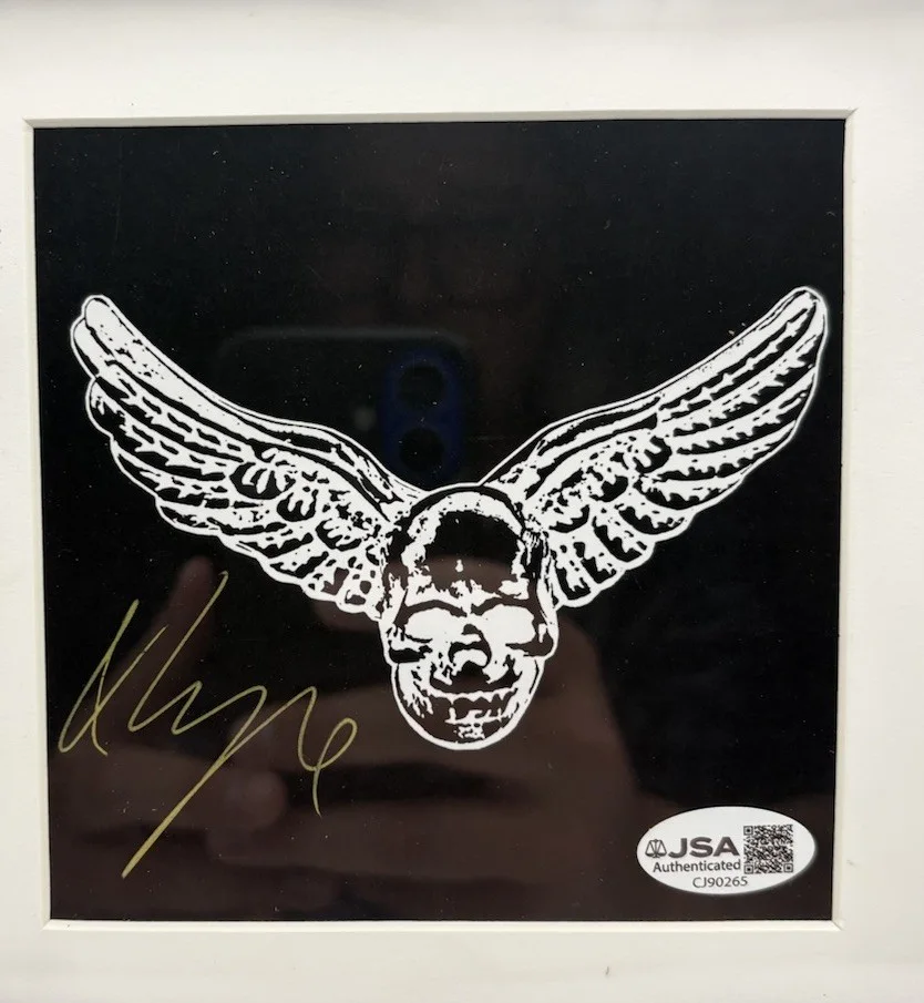 Yungblud Signed One More Time EP Aerosmith Insert FRAMED JSA COA, image 4