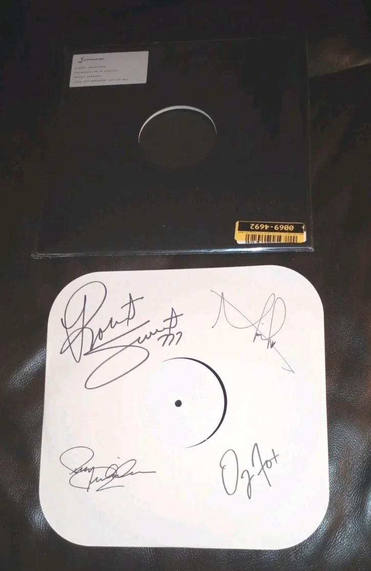 Stryper Signed Vinyl Test Pressing The Greatest Gift Of All EUROPRESS Rare Mint, image 2