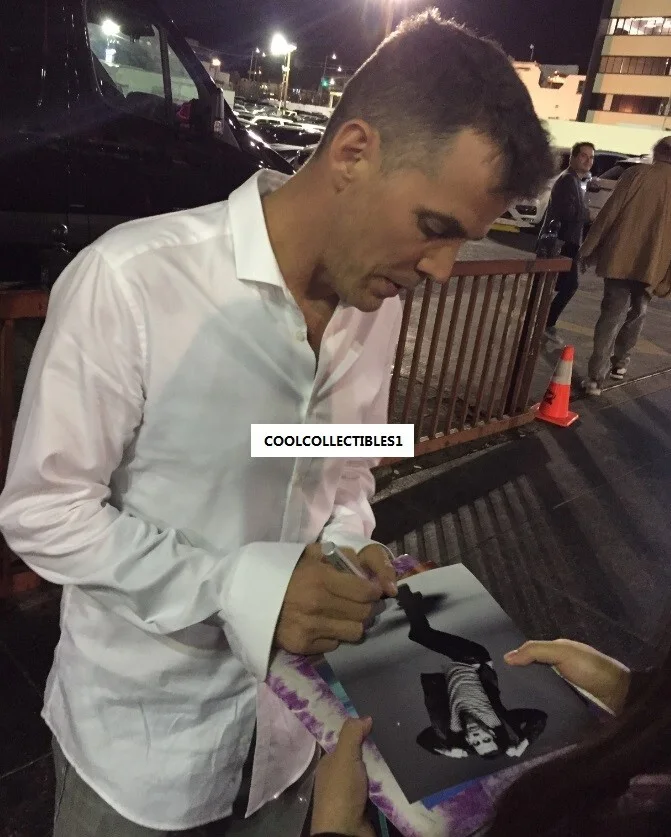 STEVE O — STEVE O "JACKASS" IN PERSON SIGNED 8X10 BLACK & WHITE PHOTO COA "EXACT PROOF", image 2
