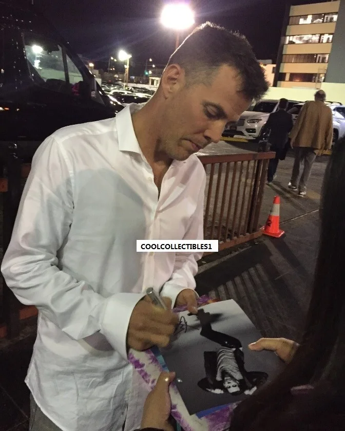 STEVE O — STEVE O "JACKASS" IN PERSON SIGNED 8X10 BLACK & WHITE PHOTO COA "EXACT PROOF", image 3
