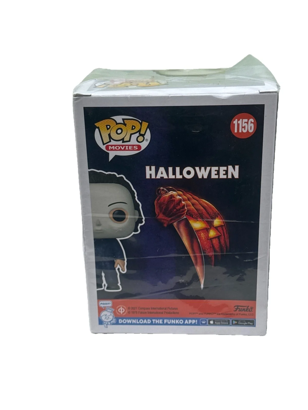 Autographed Signed Funko Pop #1156 Michael Myers Halloween Horror NEW, image 3