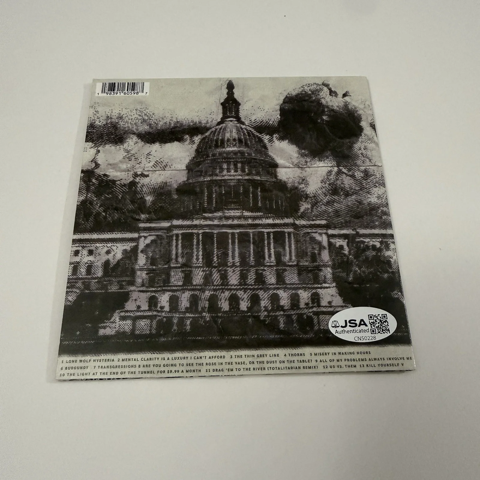 $UICIDEBOY$ SIGNED FRAMED CD NEW WORLD DEPRESSION SUICIDEBOYS RUBY G59 JSA COA, image 4
